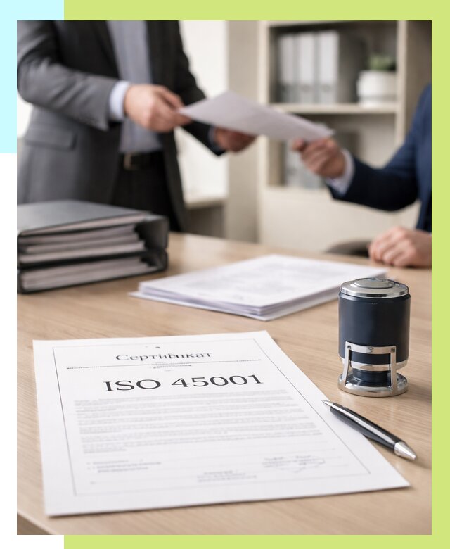 Сертификат ISO 45001 в Тейково под ключ от 48929 р. | Сертэкс
